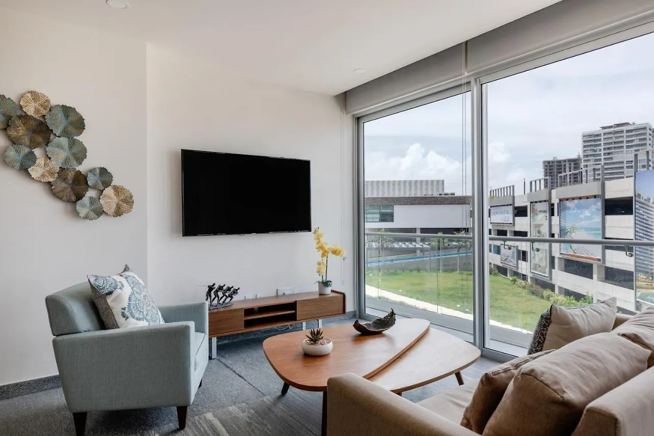 Exclusive Apartment- Rooftop Pool Cancún Appartamento